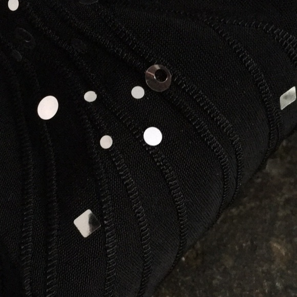 JM Collection women’s. Size 1X, Black, sequined blouse - Picture 7 of 7